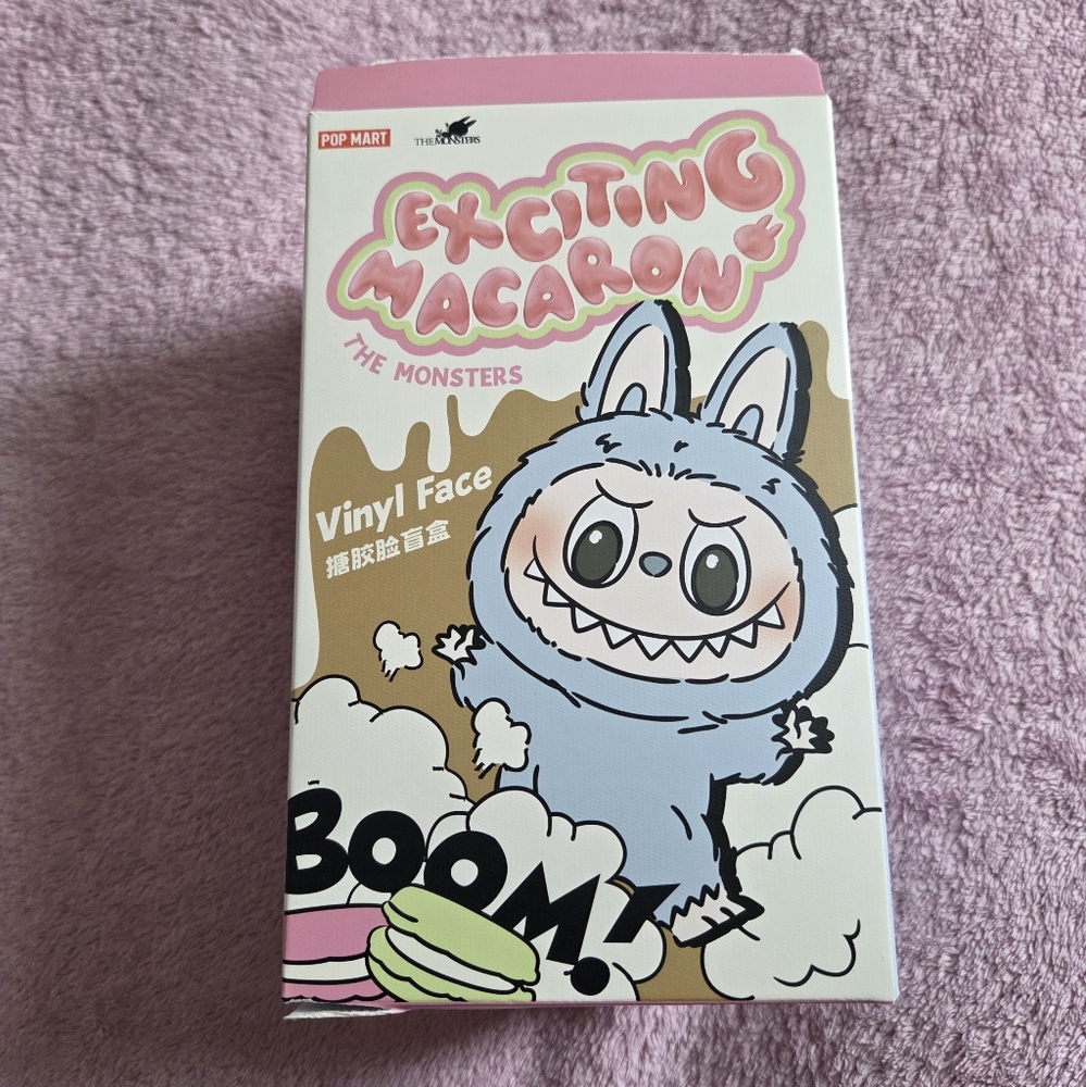 Exciting Macaron Vinyl Face Toy Sea Salt Coconut